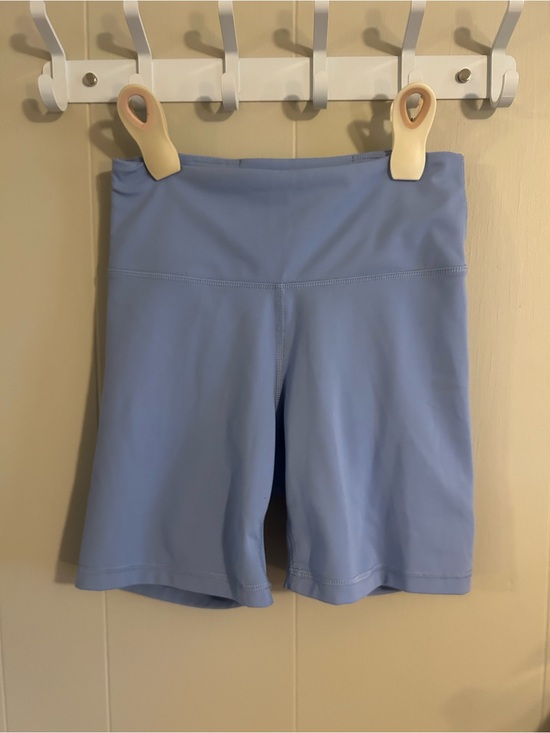 Old Navy Pants - Old Navy Light Blue High-Rise Bike Shorts